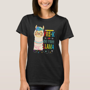 Camiseta Pré K Sem Prob Lama De Volta À Escola No Primeiro