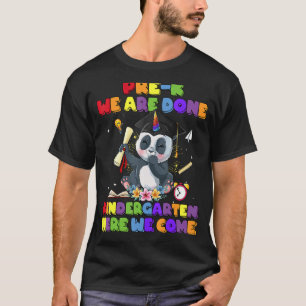 Camiseta Pré K, Terminamos O Jardim De Infância Aqui Vimos
