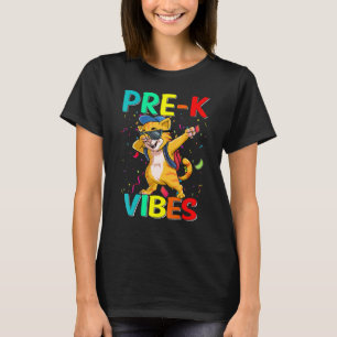 Camiseta Pré K Viba Cat De Volta À Escola