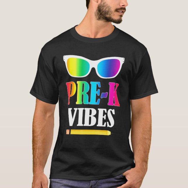 Camiseta Pré-K Volta À Escola (Frente)