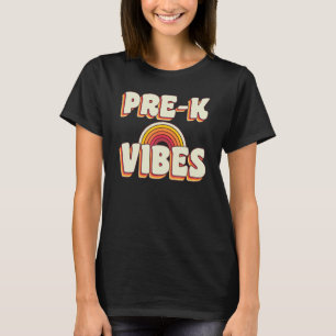 Camiseta Pré-K Volta Para Professores Da 7