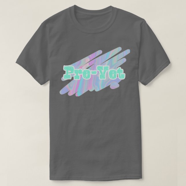 Camiseta Pré-Vet Holographic (Frente do Design)