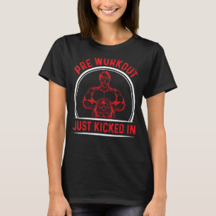 Camiseta Pré-Workout Simplesmente Preso No Bodybuilder