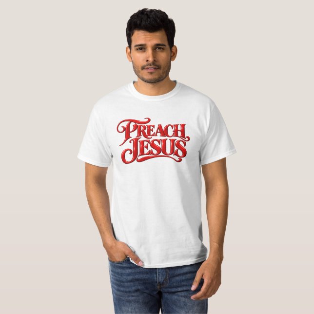 Camiseta Preache Jesus (Frente Completa)