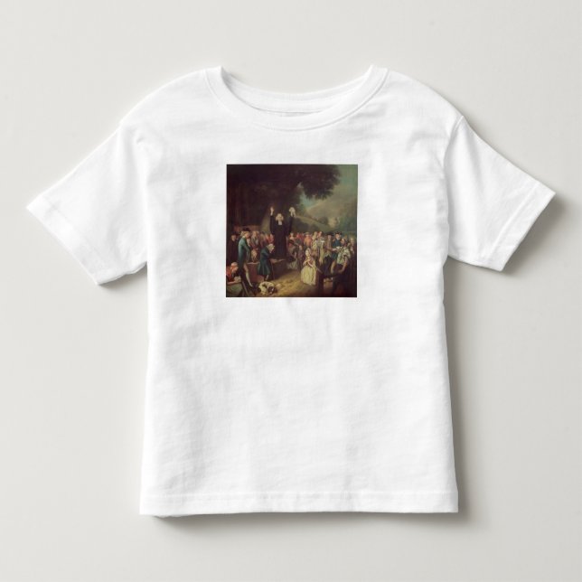Camiseta Preaching de George Whitefield (Frente)