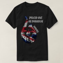 Camiseta PREÇADO FORA DO PARADISE HI Honu Tribal Hook HIFla