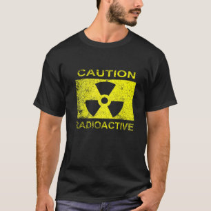 Camiseta PRECAUÇÃO Prêmio RADIOATIVO
