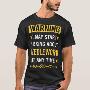 Camiseta Precauções de aviso