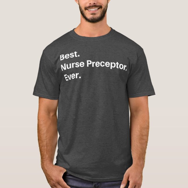 Camiseta Preceptor de Enfermeiro Melhor Preceptor de Enferm (Frente)