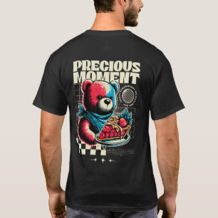 Camiseta Precioso Momento Do Urso De Morango