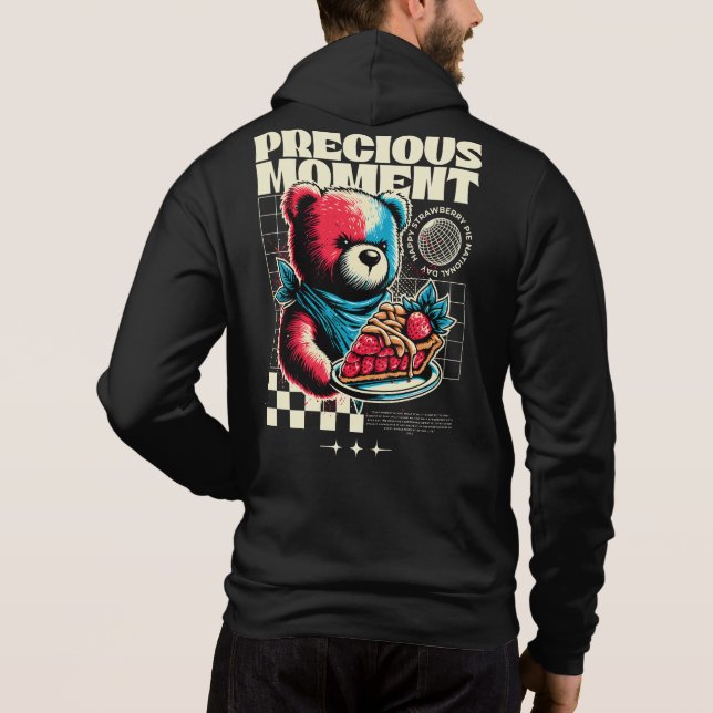 Camiseta Precioso Momento Do Urso De Morango (Verso)