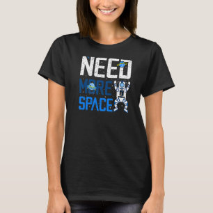 Camiseta Precisa De Mais Astronauta Antisocial Astronauta