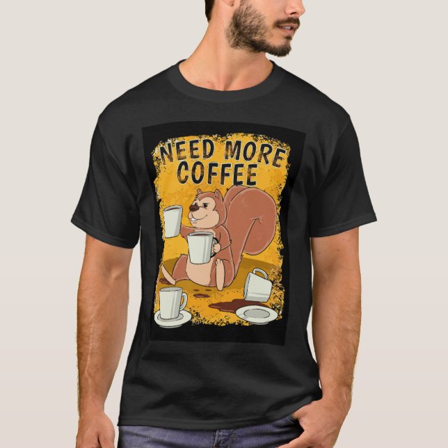 Camiseta Precisa de mais catlove baristi (Frente)