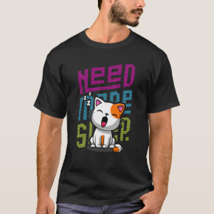 Camiseta Precisa de mais latência   Engraçada expressão de 