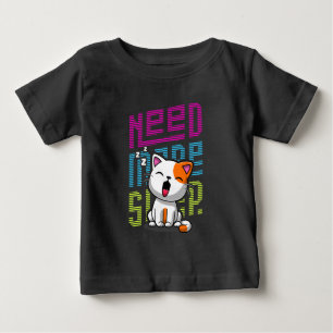 Camiseta Precisa de mais latência Engraçada expressão de
