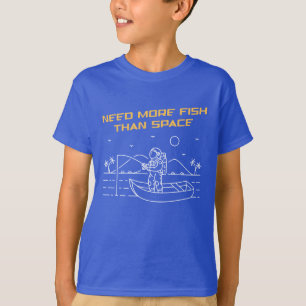 Camiseta Precisa de mais peixe do que espaço 2