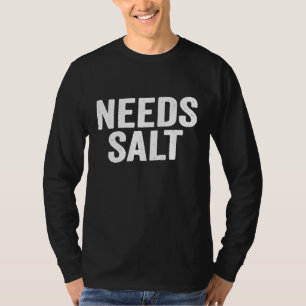 Camiseta Precisa de Sal   Chef de Cozinha   1