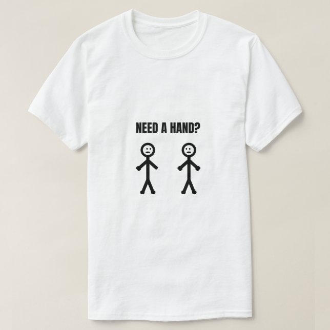 Camiseta Precisa de um Meme Stickman (Frente do Design)