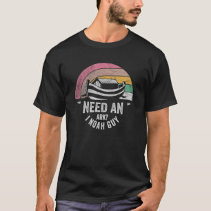 Camiseta Precisa de uma Arca Eu Cara do Noé Humor Pun Crist