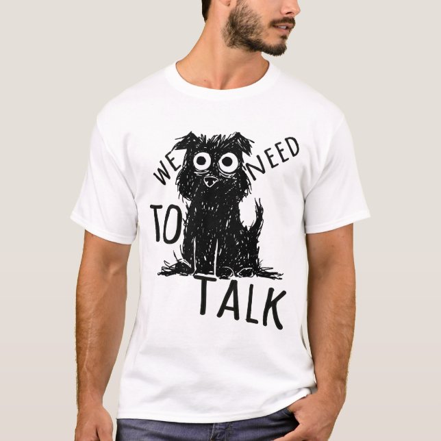 Camiseta Precisamos conversar (Frente)