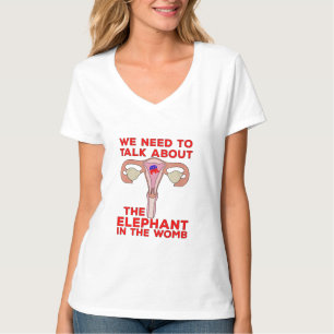 Camiseta Precisamos conversar sobre o elefante na Womb