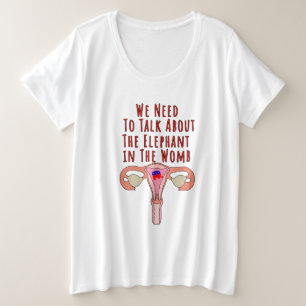 Camiseta Precisamos conversar sobre o elefante na Womb