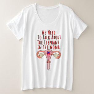 Camiseta Precisamos conversar sobre o elefante na Womb