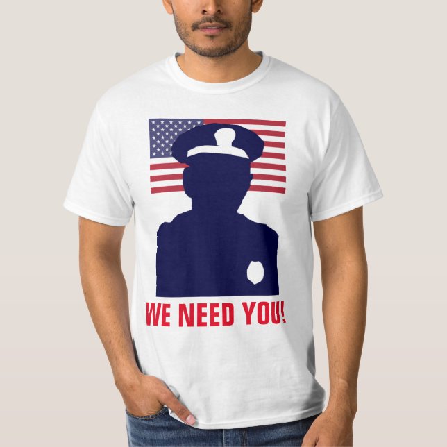 CAMISETA PRECISAMOS DE VOCÊ. (Frente)