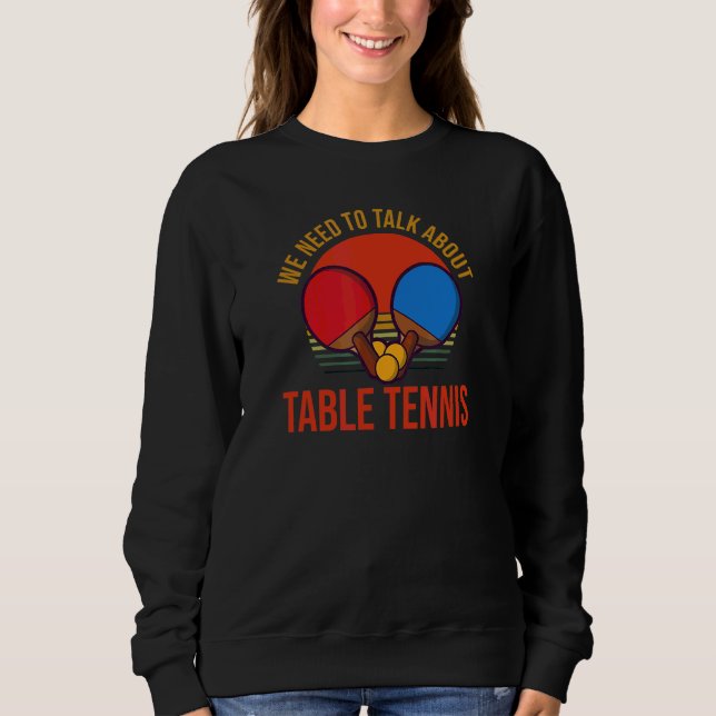 Camiseta Precisamos Falar Sobre Mesa (Frente)