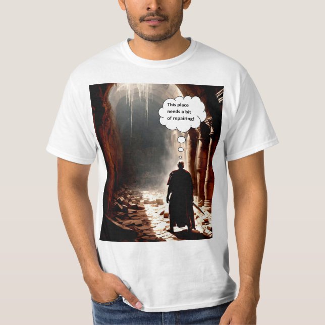 Camiseta Precisando de reparo (Frente)