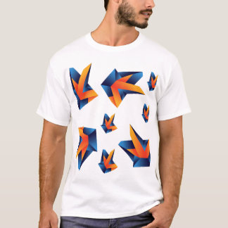 Camiseta Precisão Geométrica: Abstração Negrito