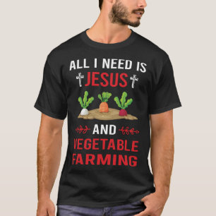 Camiseta Preciso da Agricultura Vegetal de Jesus