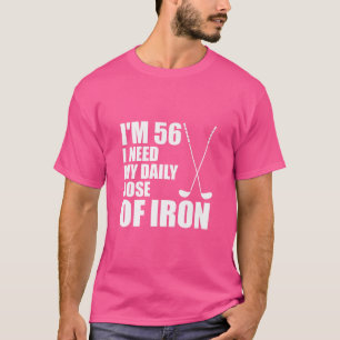 Camiseta Preciso Da Minha Dose Diária De Golfe De Ferro