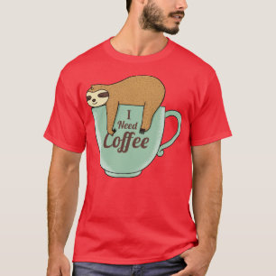 Camiseta Preciso de café