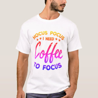 Camiseta Preciso de café