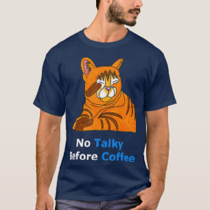 Camiseta Preciso De Café Não Estou Acordado Ainda Com Sono