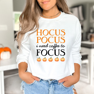 Camiseta Preciso de café para focar no Pocus I