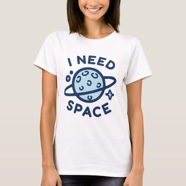 Camiseta Preciso De Espaço (Frente)