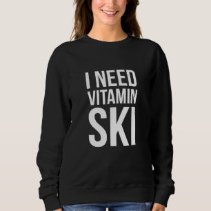 Camiseta Preciso De Esqui De Vitamina - Esqui Cruzado