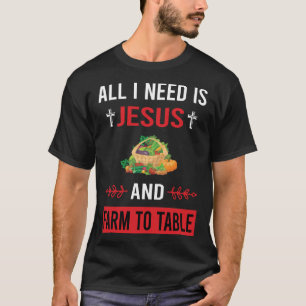 Camiseta Preciso De Fazenda De Jesus Para Mesa