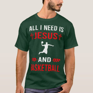 Camiseta Preciso De Jesus E Basquete