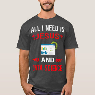 Camiseta Preciso De Jesus E Ciência Dos Dados