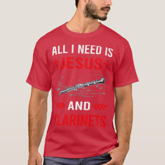 Camiseta Preciso De Jesus E Clarinet