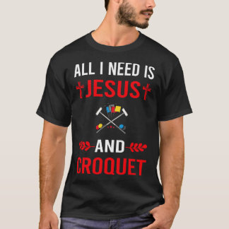 Camiseta Preciso De Jesus E Croquet