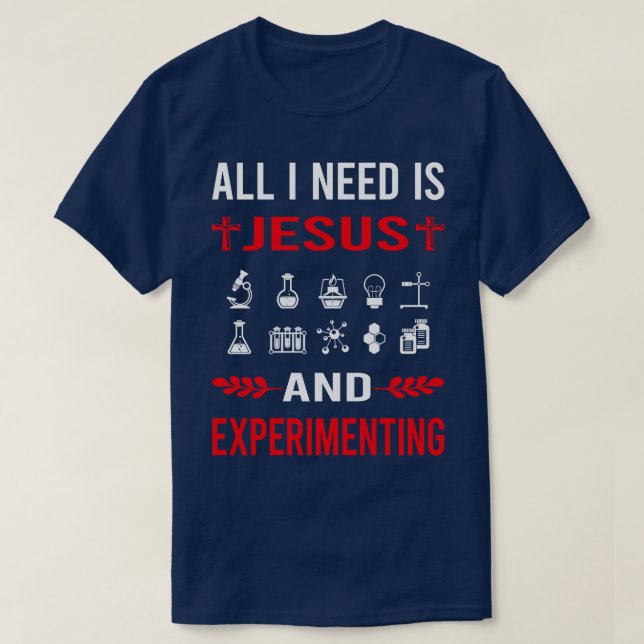 Camiseta Preciso De Jesus E Experiência Experimental (Frente do Design)