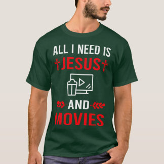 Camiseta Preciso De Jesus E Filmes
