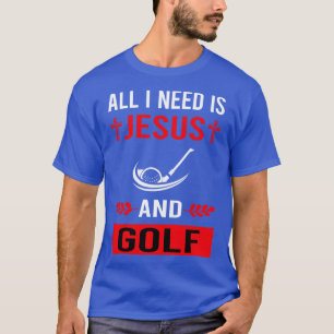 Camiseta Preciso De Jesus E Golfe De Golfe