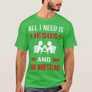 Camiseta Preciso De Jesus E Luta Armando Armwrestli