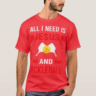 Camiseta Preciso De Jesus E Pickleball
