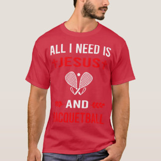 Camiseta Preciso De Jesus E Racquetball